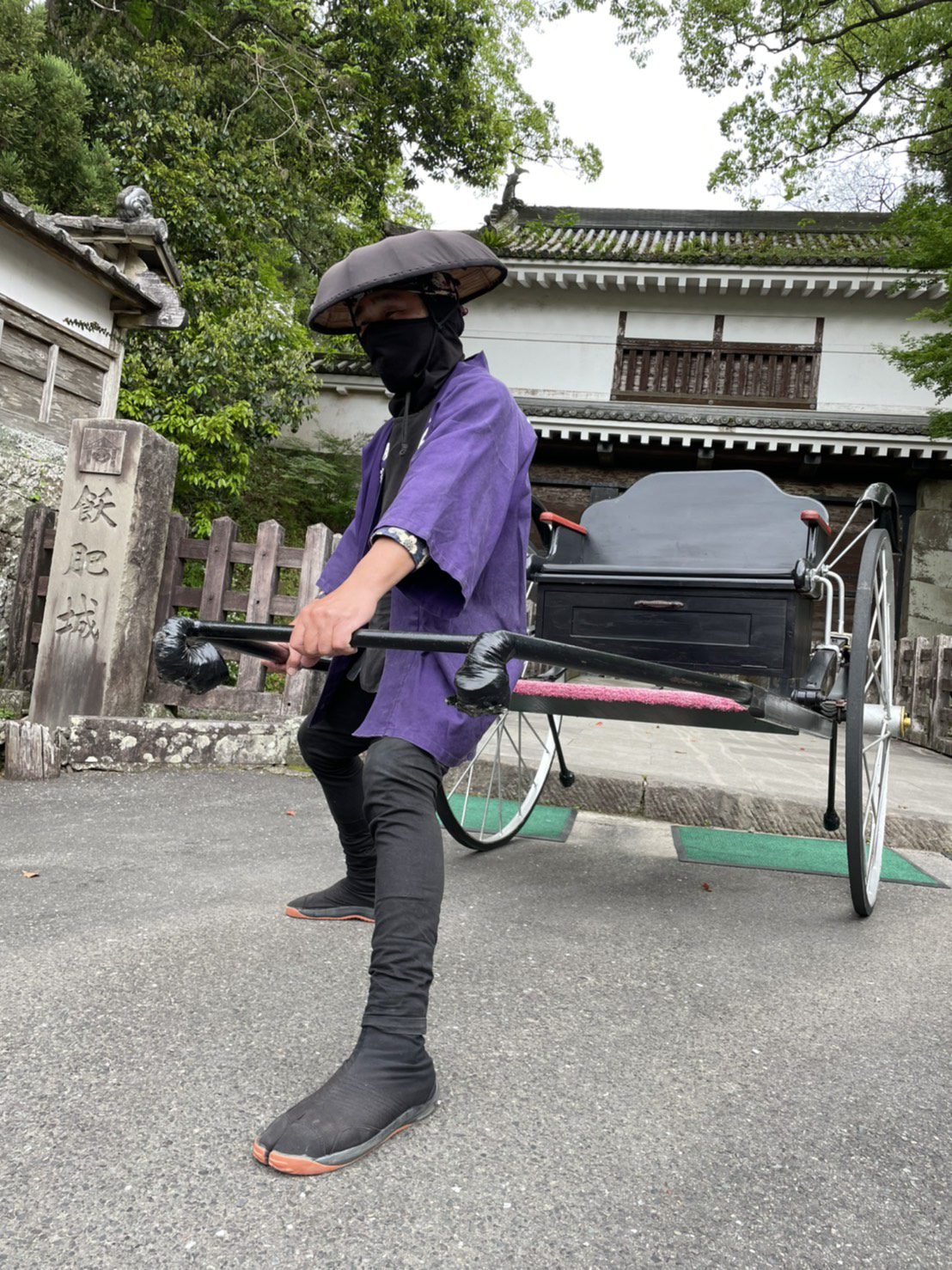 人力車無料体験 観光にちなんの旅 日南市観光協会